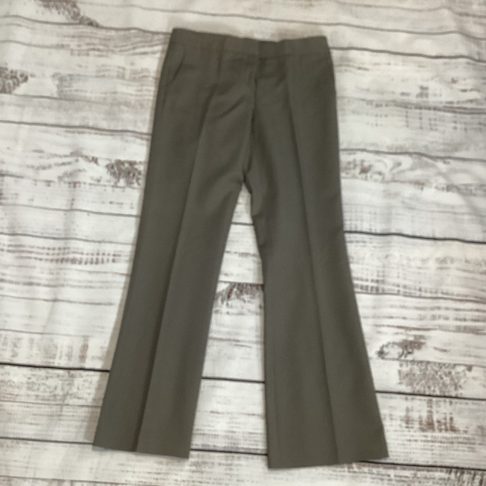 12. Dalia Collection Gray/Taupe Boot Leg Slack NWT Size 8